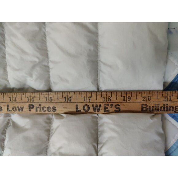 Uni Qlo Ultra Light Down Puffer Vest Womens Medium Ivory Cream Full Zip Pockets - Picture 11 of 16